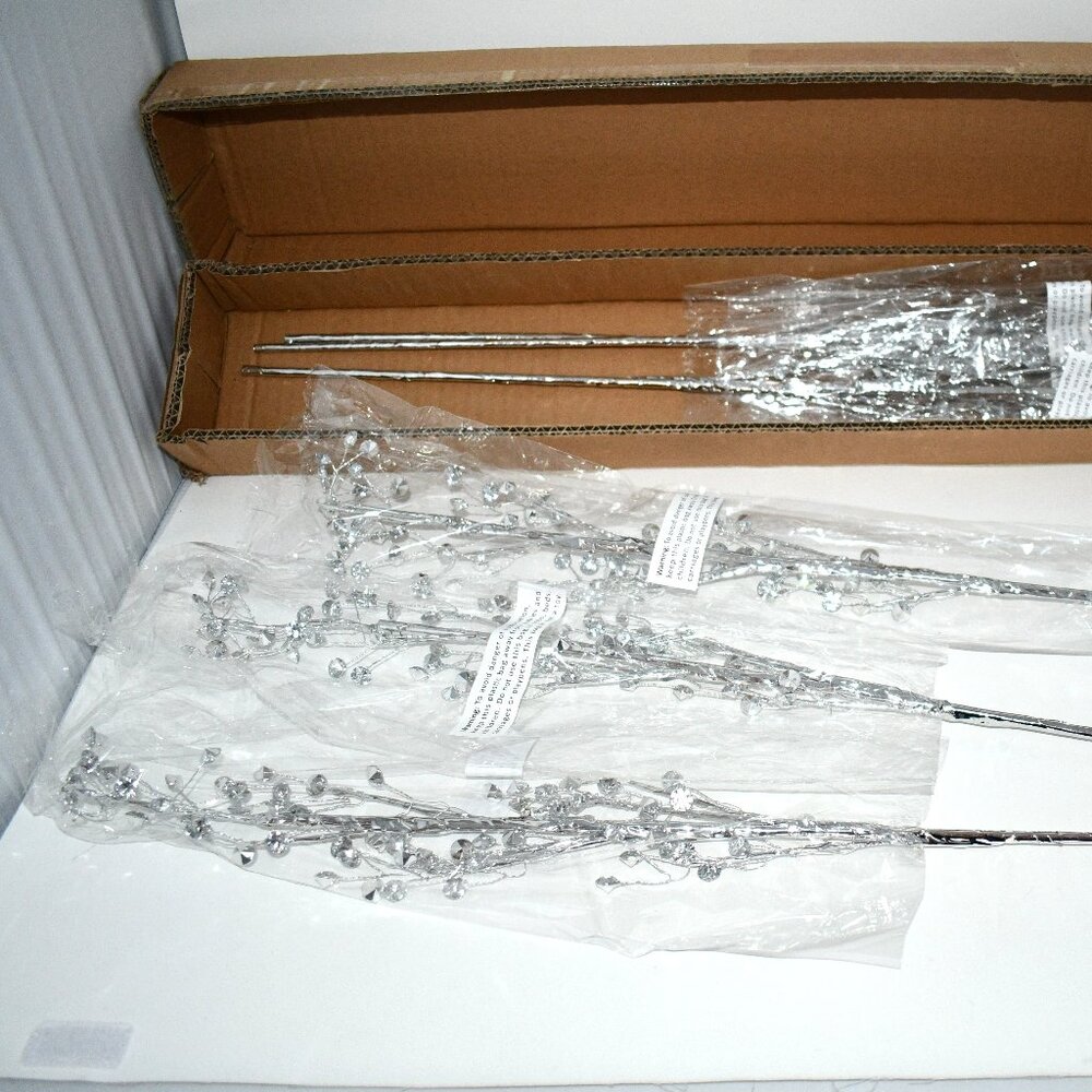 Frontgate Acrylic Gem Stems, Set of Six #185305 NIB